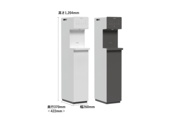 工事不要・コンセントだけ!提案先で即導入OKのウォーターサーバー