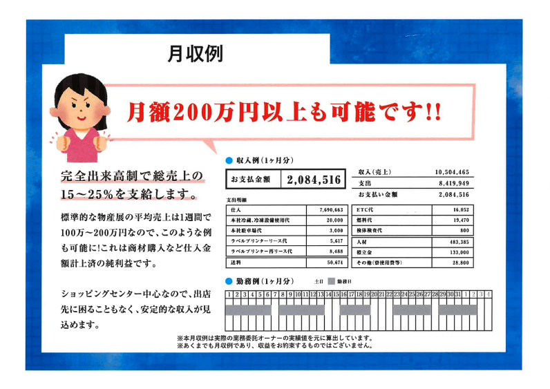 仕入れ・営業不要でこの数字!圧倒的な収益モデルとは?