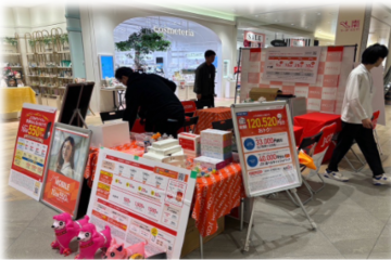 「集客力抜群！商業施設内でのJ:COM販売プロモーション」