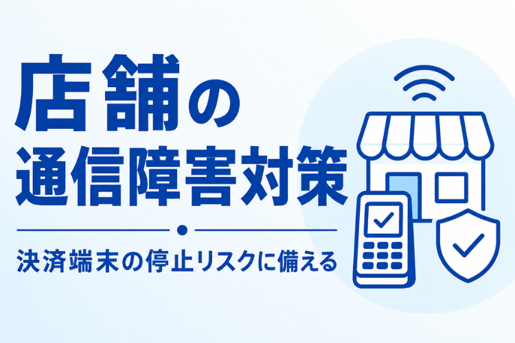 店舗営業で刺さる決済端末の停止対策！