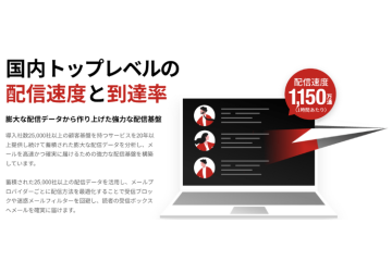 メルマガ市場の定番！提案先が納得する圧倒的な配信力を武器に