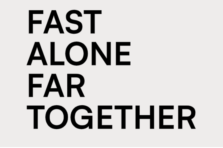 一人では速く、仲間となら遠くへ──共創型パートナーシップで挑戦を。