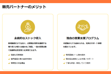 未経験からでも挑戦可能！営業支援プログラムで収益基盤を構築