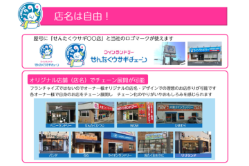 自分だけのブランドで開業!オリジナル店名OK!