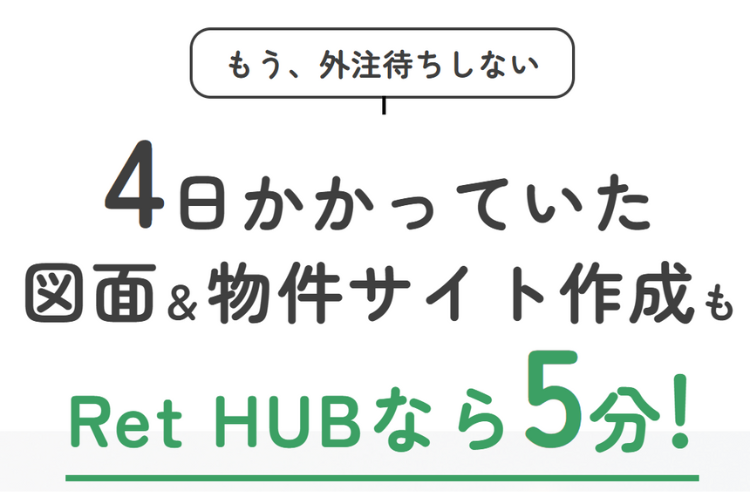 「4日→5分に短縮！顧客の生産性改善を武器に、受注拡大を実現しませんか？」
