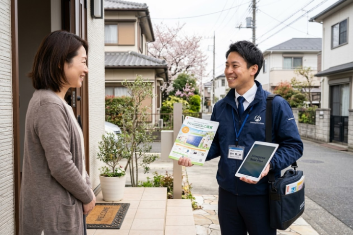 訪問提案で新規契約を拡大！
