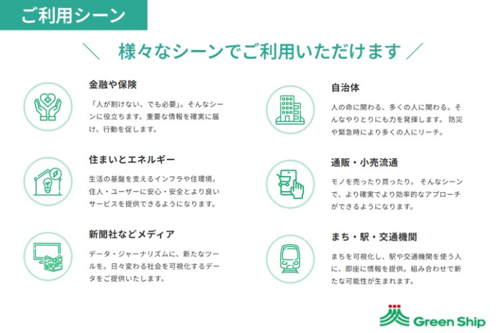 業種を問わず幅広いニーズに対応