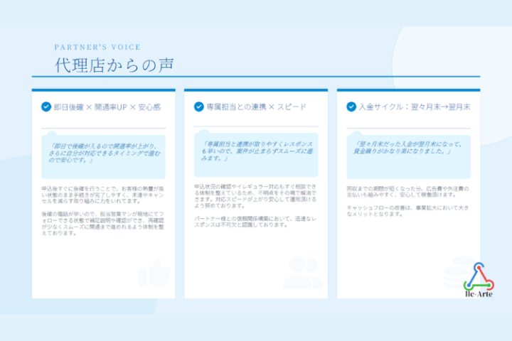 ▼実績続出｜現場で選ばれる理由あり