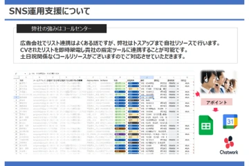 「コールセンター完備だから代理店は提案に専念できる」