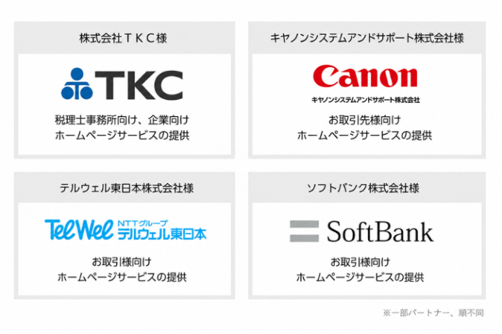 有力販売パートナーに選ばれる国内産CMS!