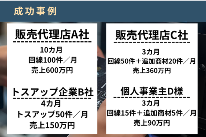 継続提案で安定成長！成功代理店の実績をご紹介
